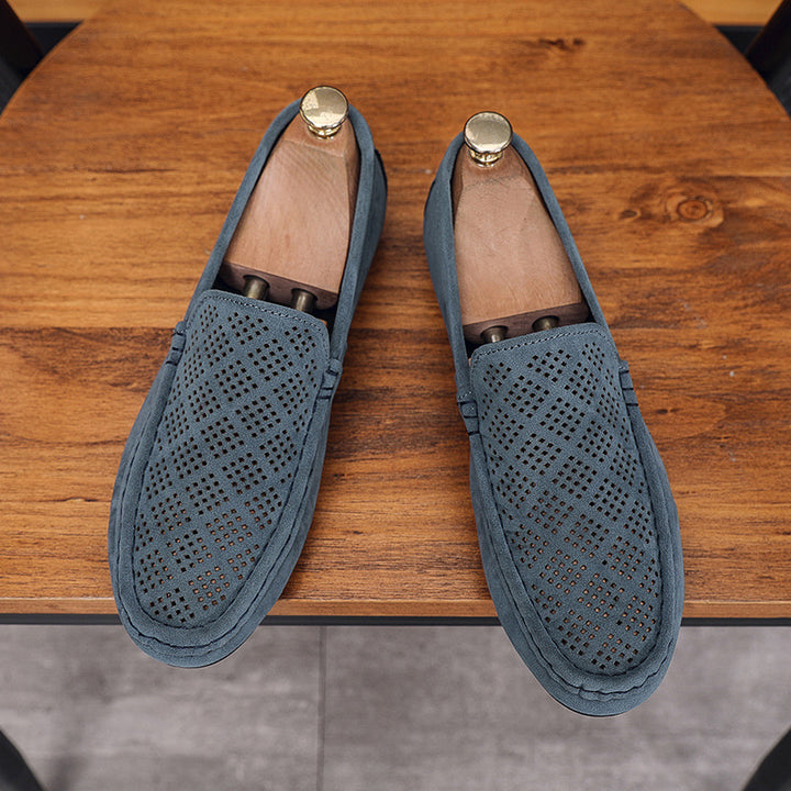 Men's Comfortable Perforated Moccasins