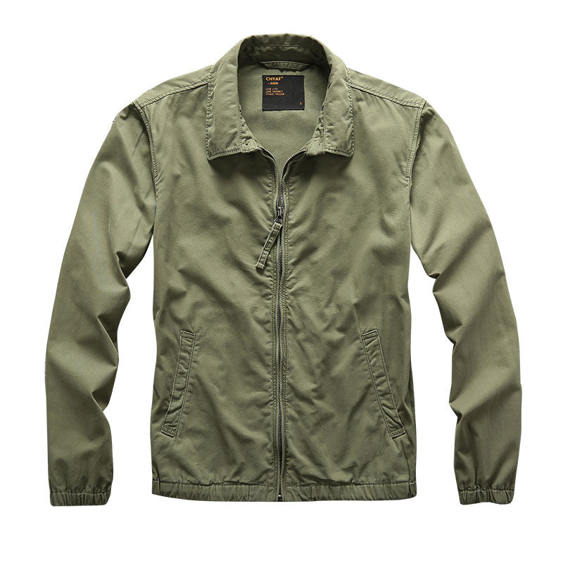 Men's Urban Zip Summer Blouson made of technical twill with concealed zipper Mune Fashion
