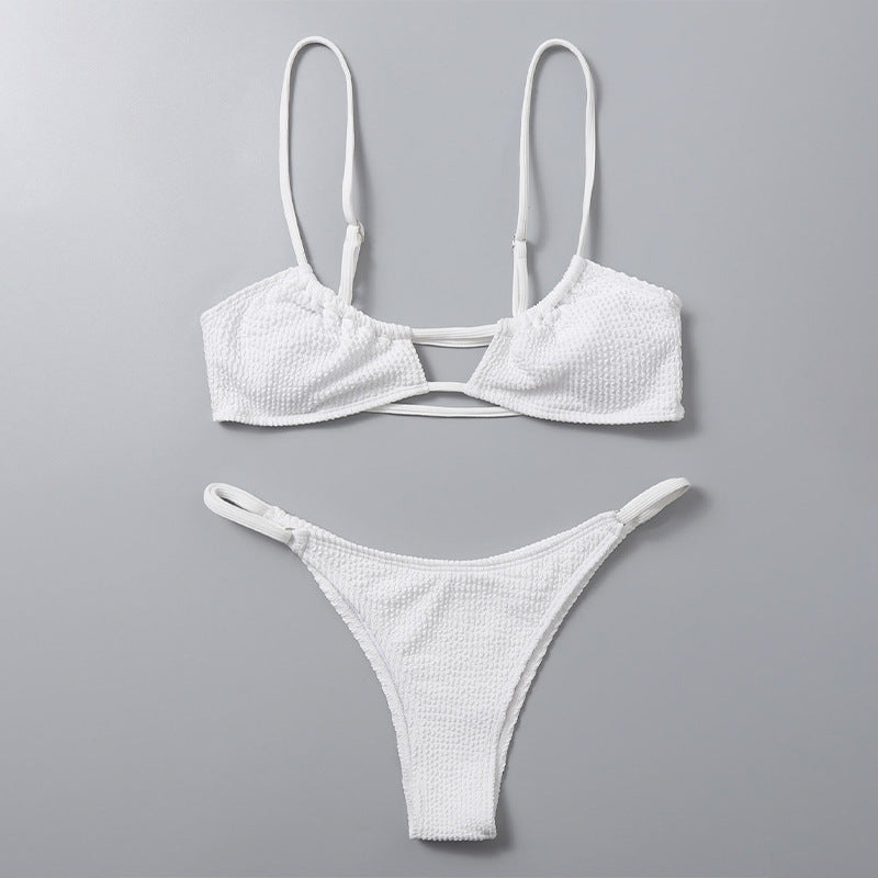 Women Triangle Bikini with innovative cut and fashionable tie band Mune Fashion