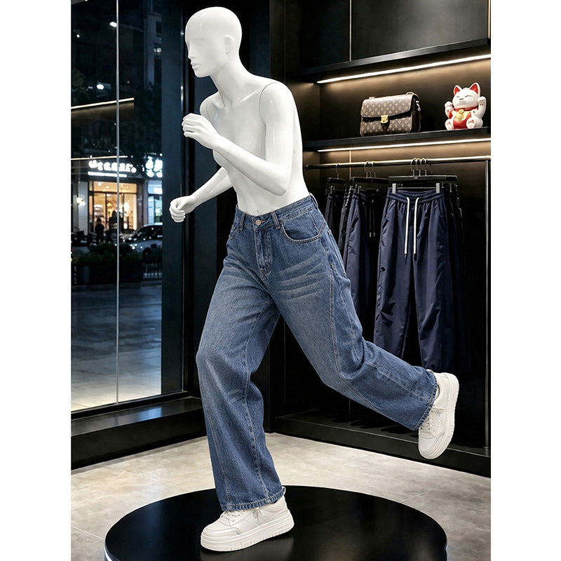 Women Wide-Cut Denim Culotte Mune Fashion