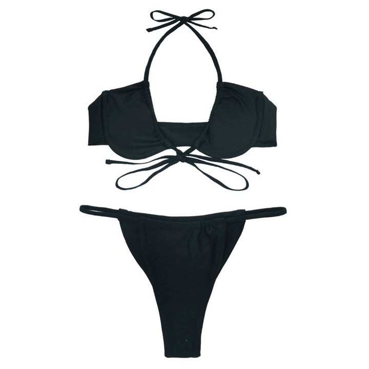 Women's Push-Up Bikini with adjustable ties Mune Fashion