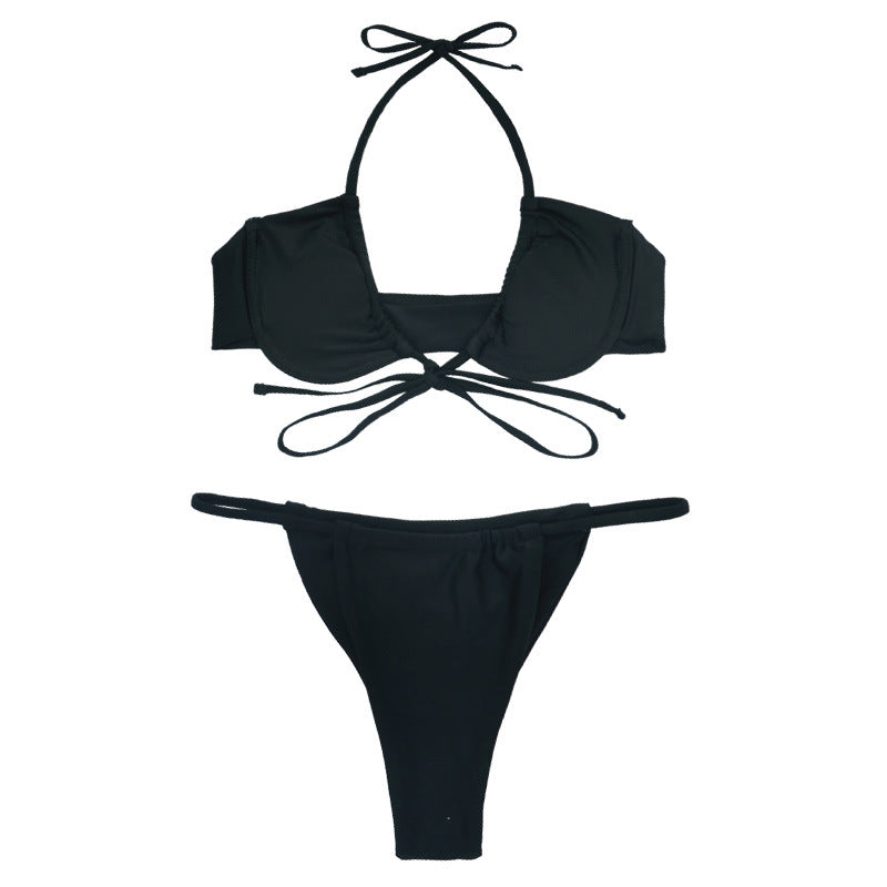 Women's Push-Up Bikini with adjustable ties Mune Fashion