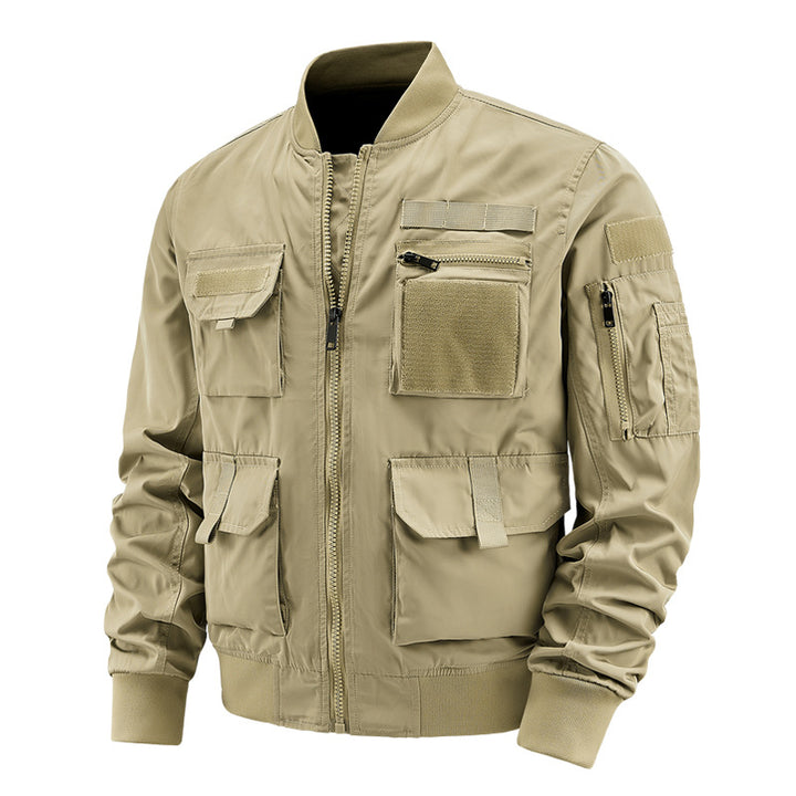 Men's  tactical multi-pocket flight bomber jacket Mune Fashion