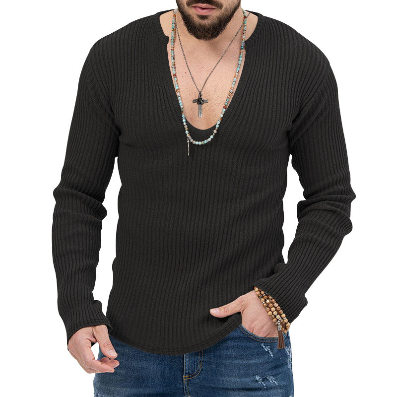 Men's lightweight fleece shirt jacket with snap button placket and side pockets Mune Fashion