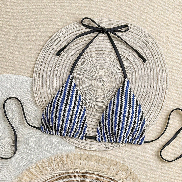 Ladies High-Cut Bikini Bottom with Elegant Ties Mune Fashion