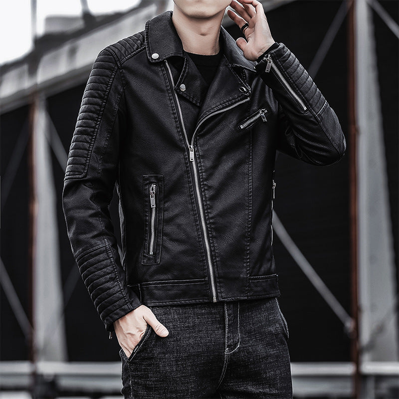 Men's Biker Jacket Mune Fashion