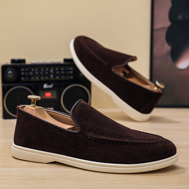Men's Elegant Loafers Made of Soft Suede