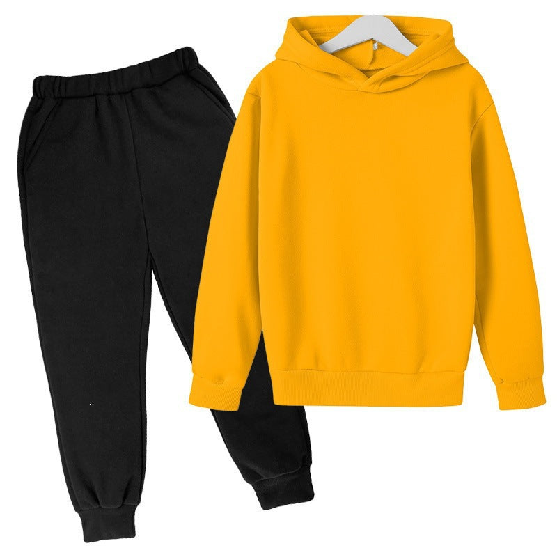 Unisex nan comfortable Hoodie and Jogger Set from French Terry with elastic waistband and ribbed cuffs Mune Fashion
