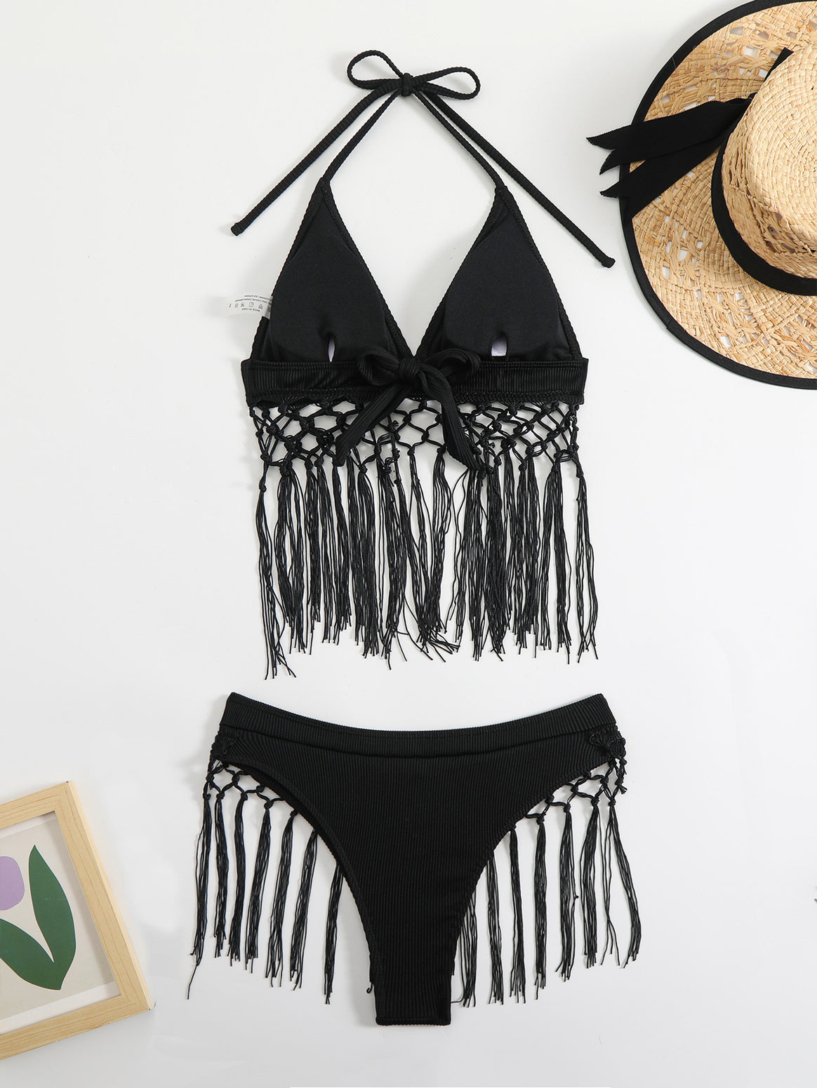 Ladies Casual Summer Bikini with Stylish Fringes Mune Fashion