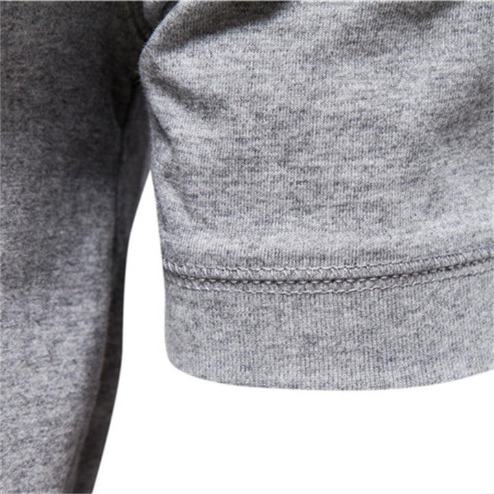 Men's narrow cut short sleeve shirt with short button placket and ribbed collar made of cotton blend Mune Fashion