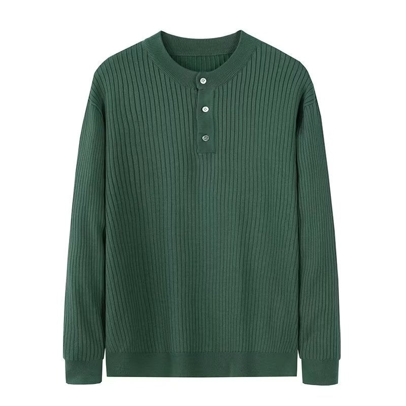 Men's knitted sweater with textured design Mune Fashion