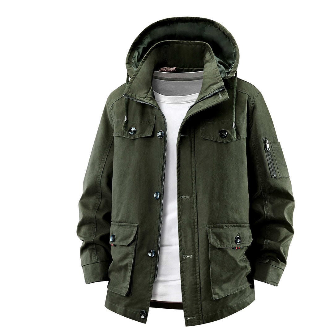 Men's Lightweight Outdoor Jacket with Practical Pockets Mune Fashion