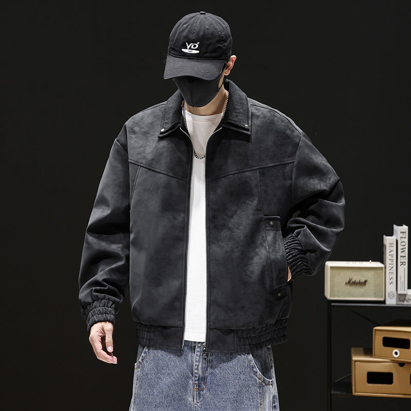 Men's Fashionable and Casual Bomber Jacket