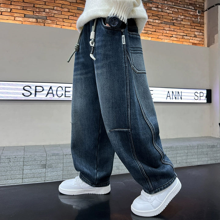 Women Wide Denim Pants Mune Fashion