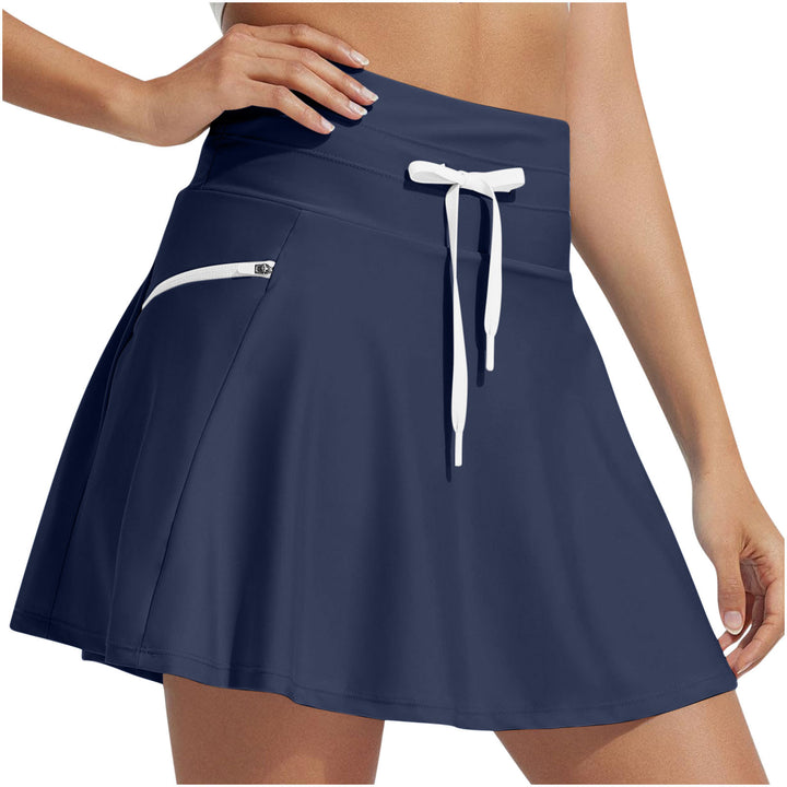 Damen Sportlicher Schwimmrock mit elastischem Bund und praktischen Seitentaschen Echo Archiv