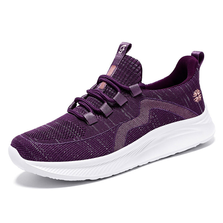 Women nan sporty knit sneakers with seamless sock shaft and reactive EVA midsole Mune Fashion