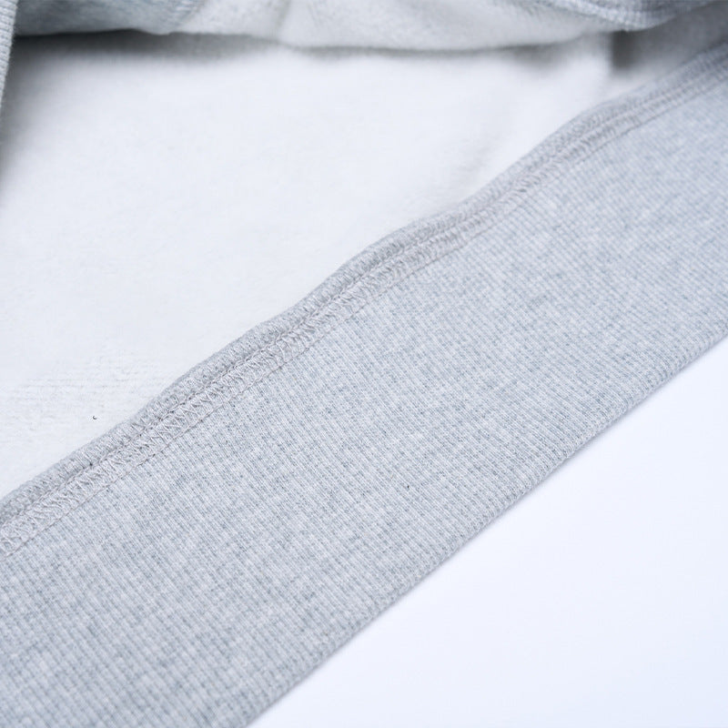 Unisex hoodie jacket with full zip, relaxed oversized fit and kangaroo pocket Mune Fashion