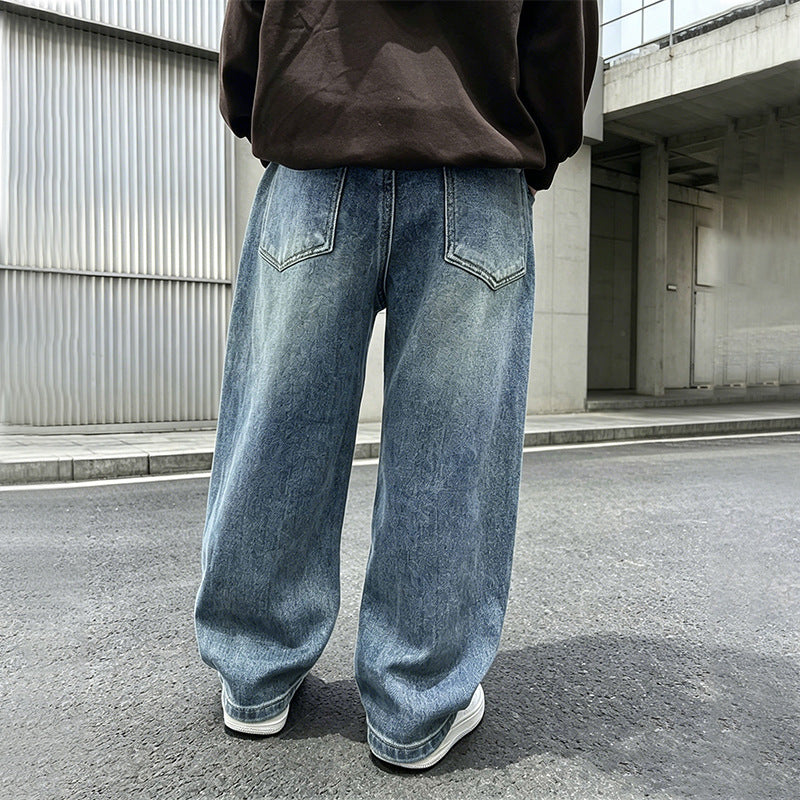 Unisex loose Casual-Jeans in Urban-Style Mune Fashion