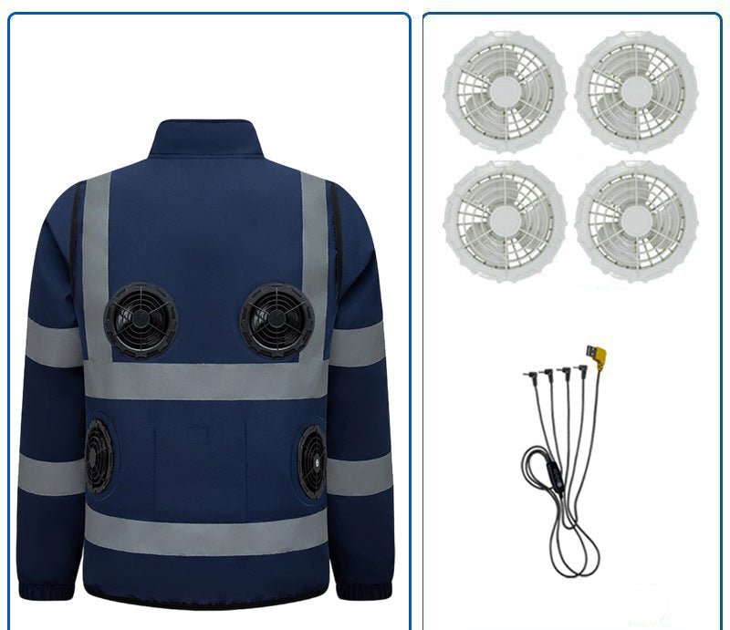 Unisex portable battery fan set for cooling vest with quiet fans Mune Fashion