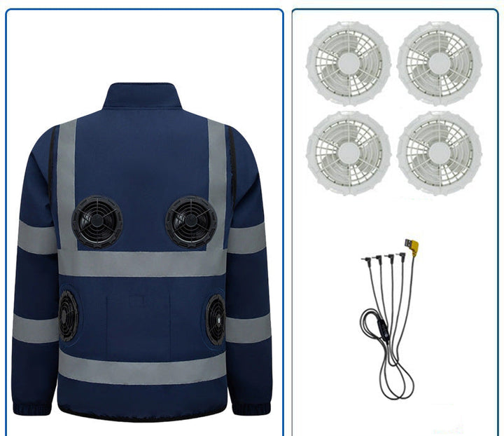 Unisex portable battery fan set for cooling vest with quiet fans Mune Fashion