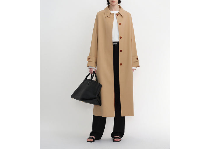 Women's Elegant Long Trench Coat Drune