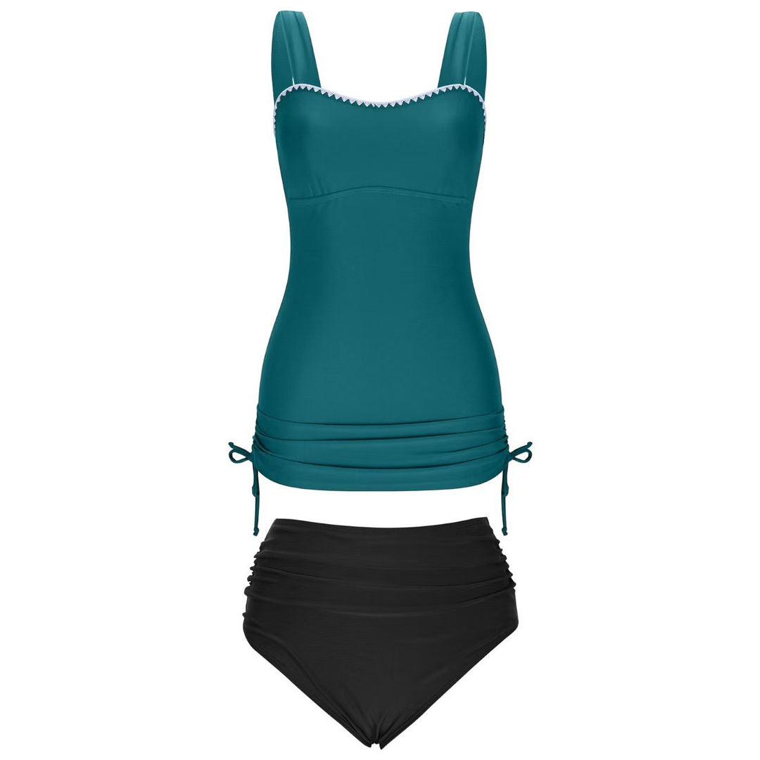Women's Tankini Set with Adjustable Side Straps Mune Fashion