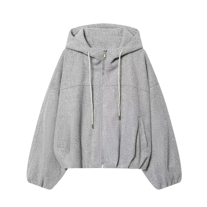 Women Casual Cotton Jacket with Hood