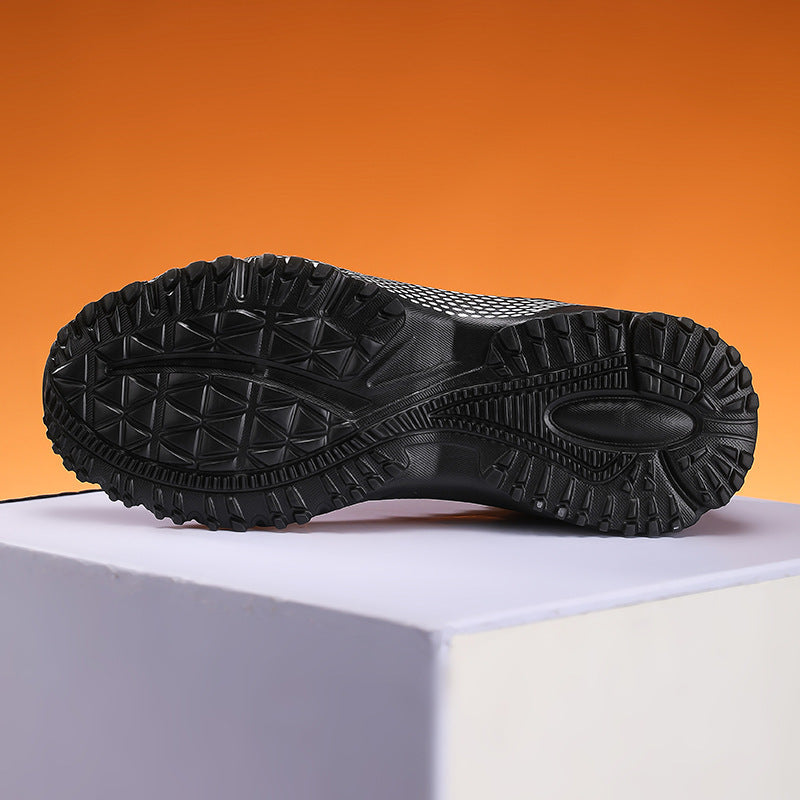 Men's nan lightweight knitted training sneakers with grippy off-road profile sole, padded heel, and shock-absorbing lightweight midsole Mune Fashion