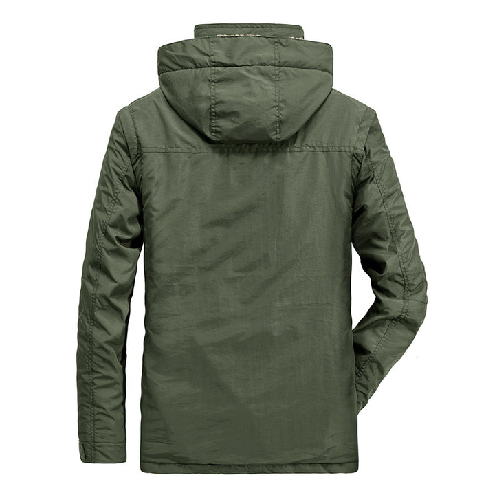Men's Expedition Field Parka with full teddy lining, adjustable hood, and multiple cargo pockets Mune Fashion