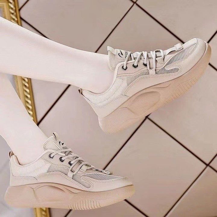 Women's Sporty Sneakers with Breathable Mesh Upper and Comfortable Sole Mune Fashion