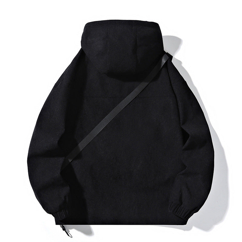 Men's sporty transitional jacket with graphic pattern Mune Fashion