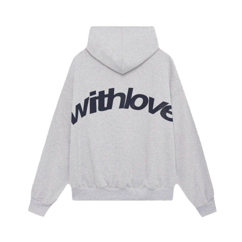 Unisex oversized hoodie with large back print, kangaroo pocket and ribbed cuffs Mune Fashion