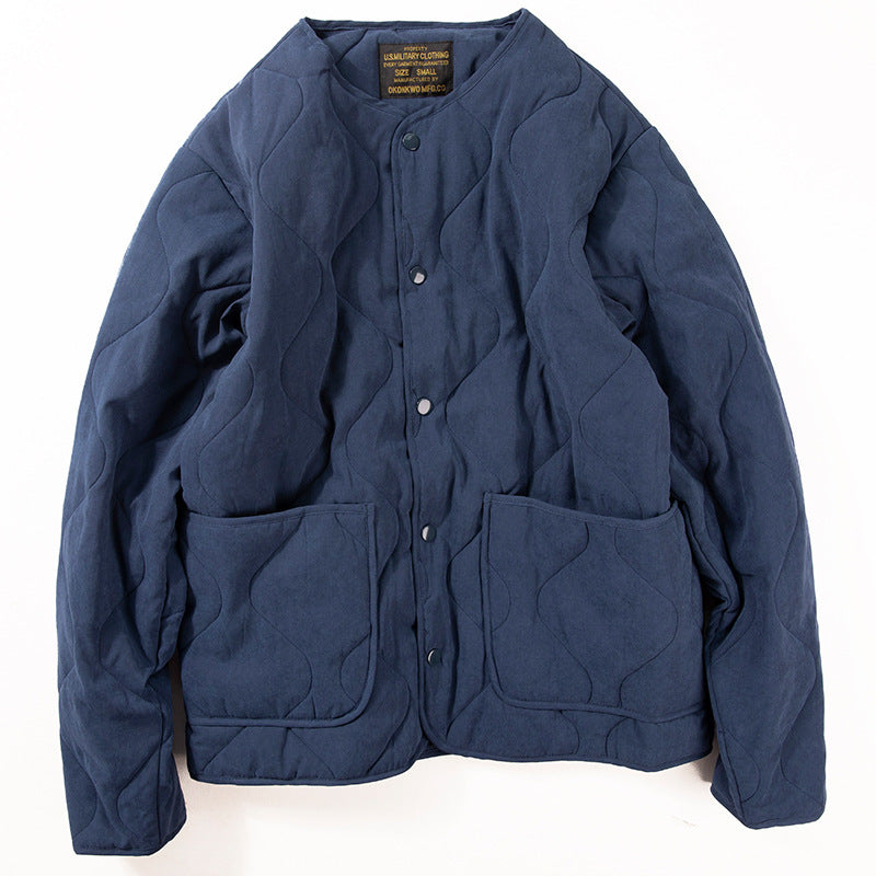 Men's Comfortable Quilted Jacket with Practical Pockets Mune Fashion