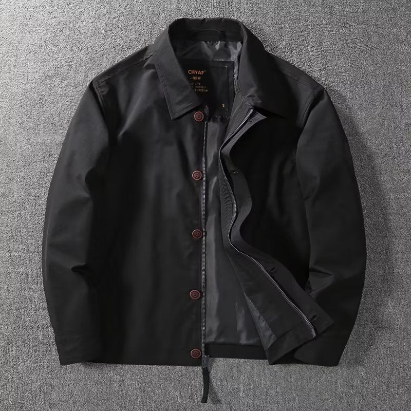 Men's transitional jacket with press studs Mune Fashion