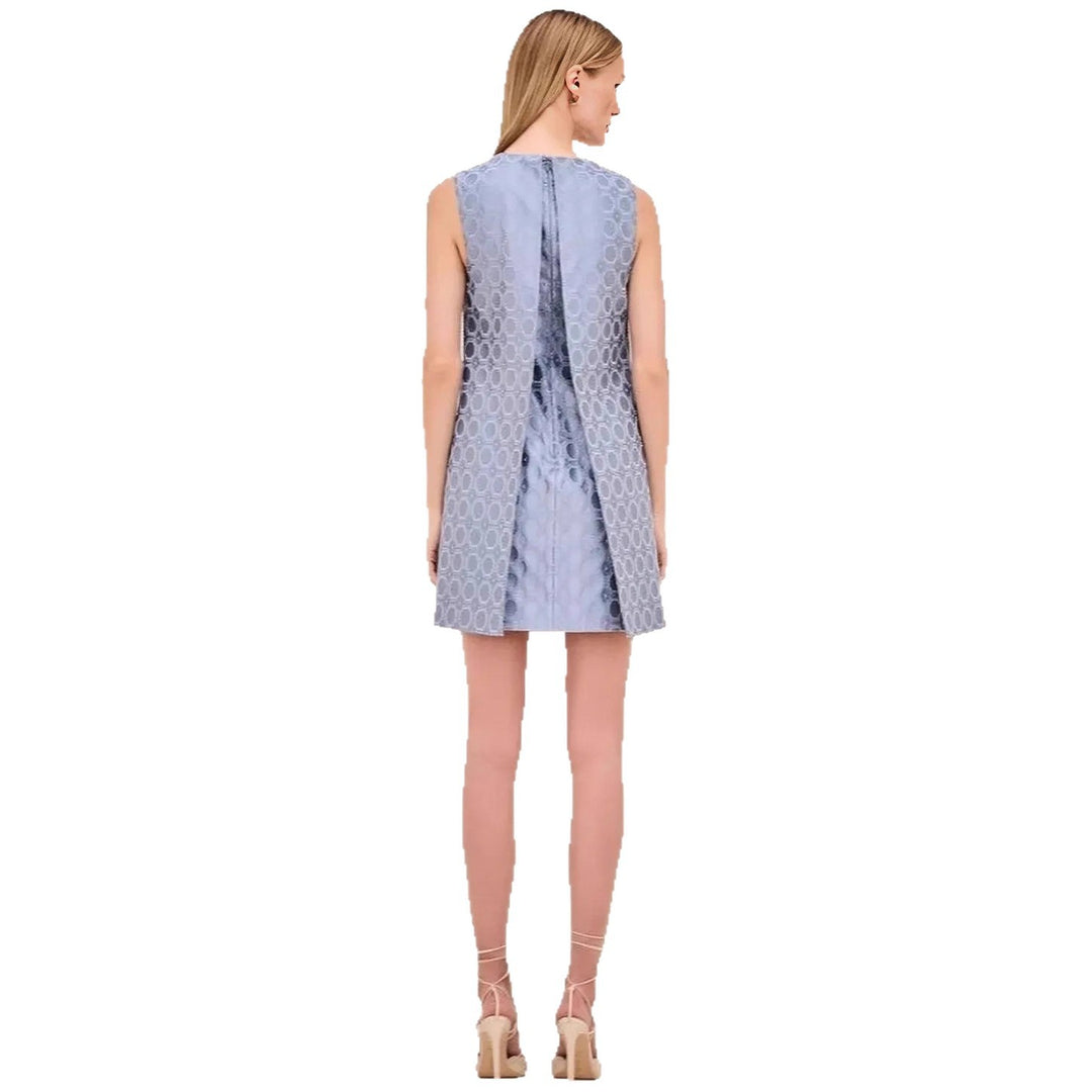 Women nan Jacquard two-piece with sleeveless long vest and fitted bustier mini dress Mune Fashion