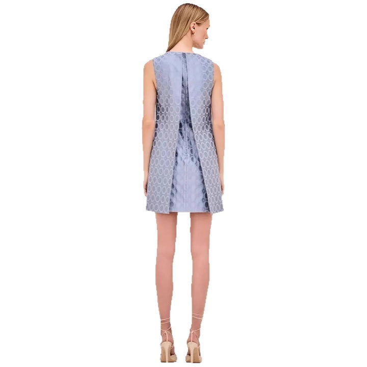 Women nan Jacquard two-piece with sleeveless long vest and fitted bustier mini dress Mune Fashion