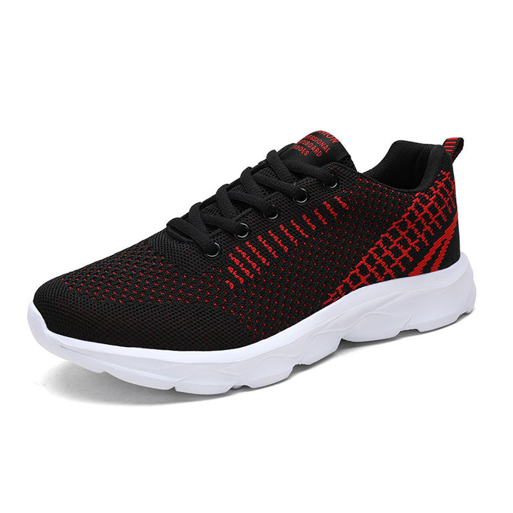 Women's seamless knit training sneaker with wave-shaped cushioning and ergonomic comfort insole Mune Fashion