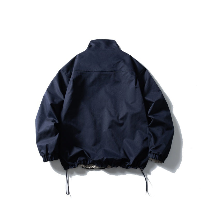 Men's wind and transitional jacket in boxy cut with drawstring hem Mune Fashion