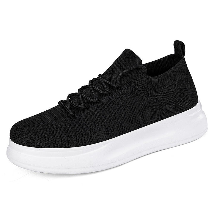 Women's nan elastic knit slip-on sneaker with viscoelastic insole and cushioning platform outsole Mune Fashion