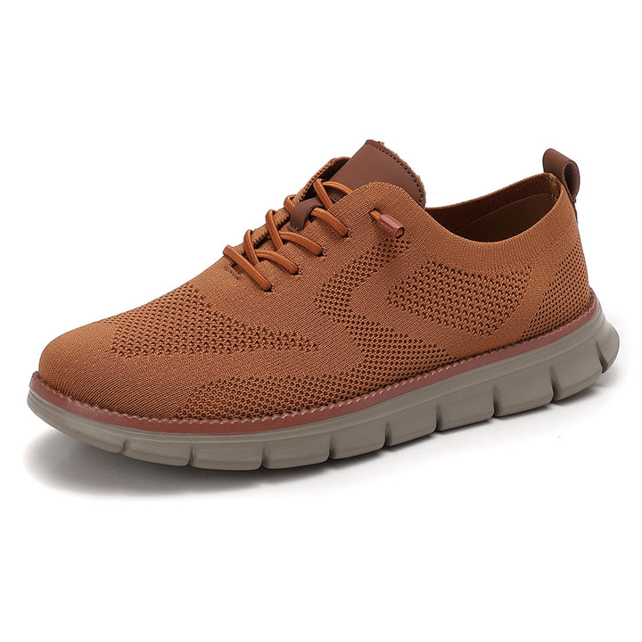 Women's knitted derby sneaker with flexible ribbed outsole and padded comfort insole Mune Fashion