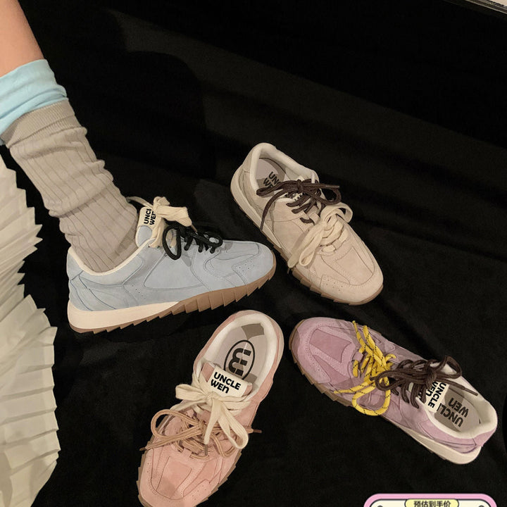 Women's sneakers in modern design with cushioned sole Mune Fashion