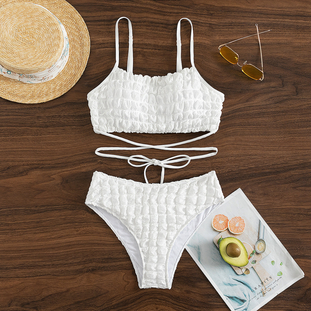 Ladies Ruffle Bikini Set Mune Fashion
