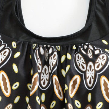 Ladies Tankini Set with colorful pattern and comfortable swim shorts Mune Fashion