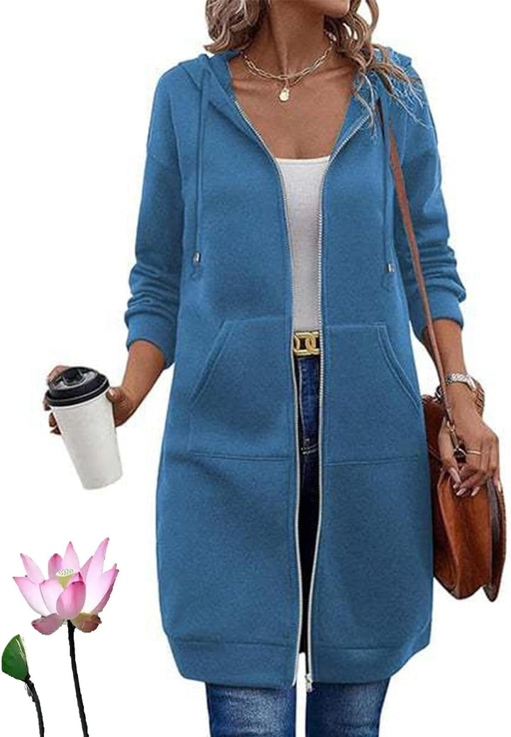 Women Casual Long Sleeve Hoodie Jacket
