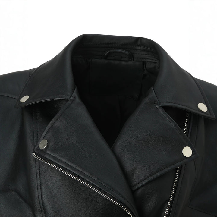 Women's Biker Jacket Mune Fashion