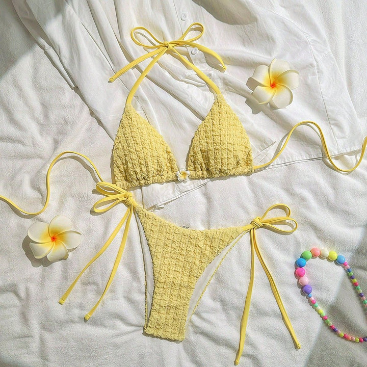 Women refined triangle bikini Mune Fashion