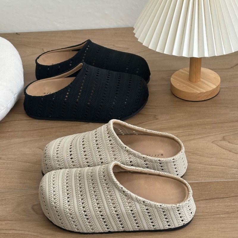 Women Lightweight Knit Slippers with Padded Comfort Footbed Mune Fashion