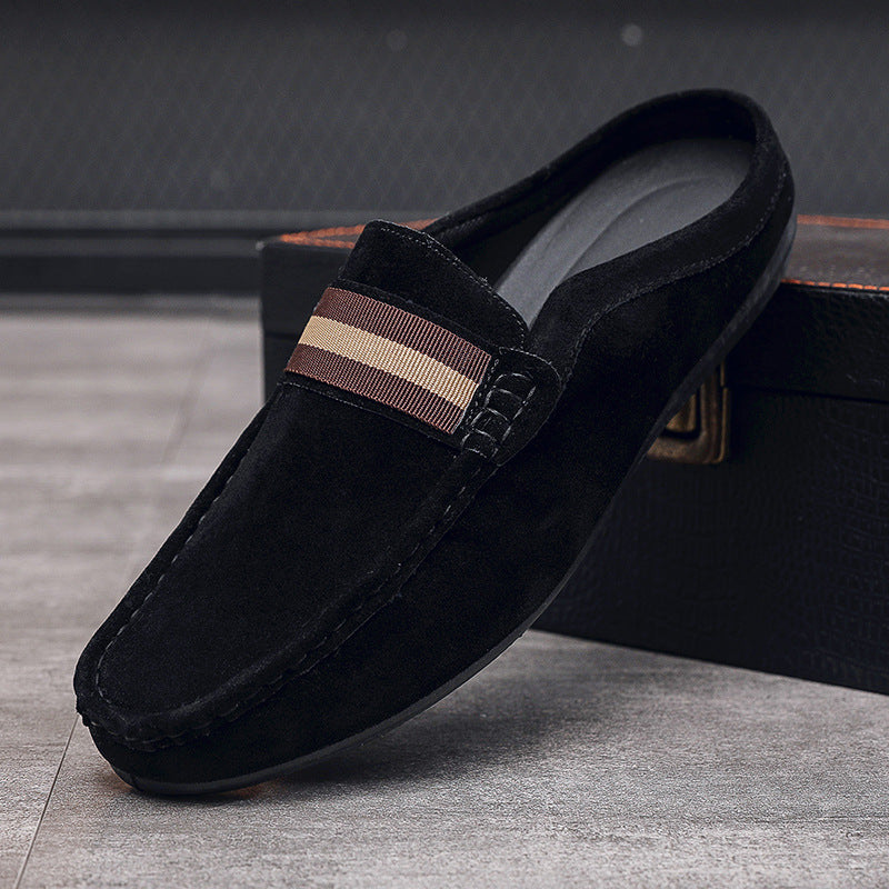 Men's Comfortable Moccasins with Elastic Band