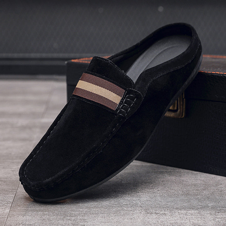 Men's Comfortable Moccasins with Elastic Band
