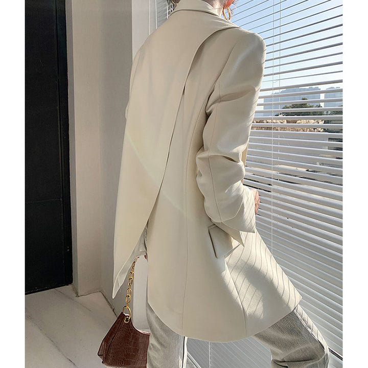 Women's Oversized Blazer in Minimalist Design Mune Fashion